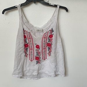Abercrombie & Fitch embroidered tanktop